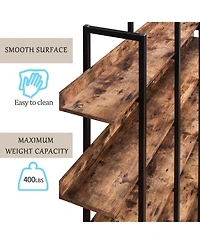 Rainsken 5 Tier Open Bookcase