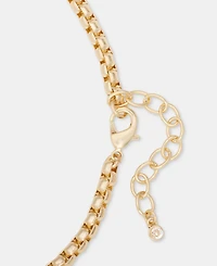 On 34th Rondelle Beaded Collar Necklace, 16" + 2" extender, Macy's Exclusive