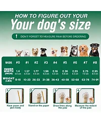 Aronkl Anti-slip Dog Boots for Large Dogs - Durable, Comfortable, and Stylish