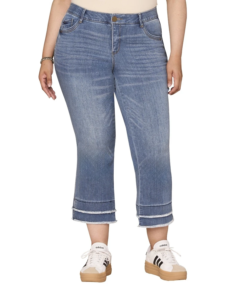 Democracy Plus Kick Flare-Leg Jeans