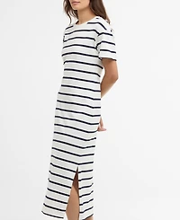 Barbour Women's Selena Striped Midi Dress