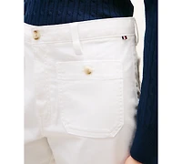 Tommy Hilfiger Women's Twill Patch Pocket Chinos Pants