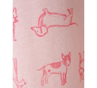 Hue Women's Chalk Dot Printed Mid-Rise Pants