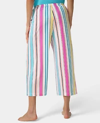 Hue Women's Sea Bright Stripe Pj Capri