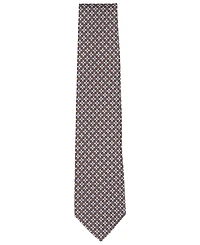 B by Brooks Brothers Men's Classic Circle Florette Pattern Tie