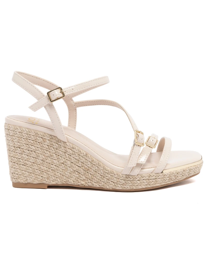 Jones New York Women's Harisyn Round Toe Wedge Sandals