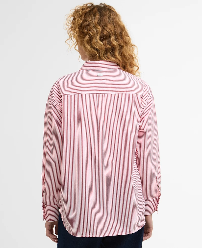 Barbour Women's Long-Sleeve Polly Striped Shirt
