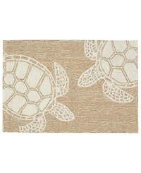 Liora Manne' Capri Turtle 1'8"x2'6" Area Rug