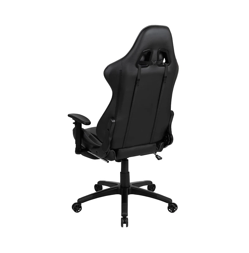 Z300 Gaming Racing Office Ergonomic Pc Chair With Reclining Back And Footrest