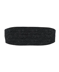 Trafalgar Men's Mystere Metallic Star Light Cummerbund and Bow Tie Bundle