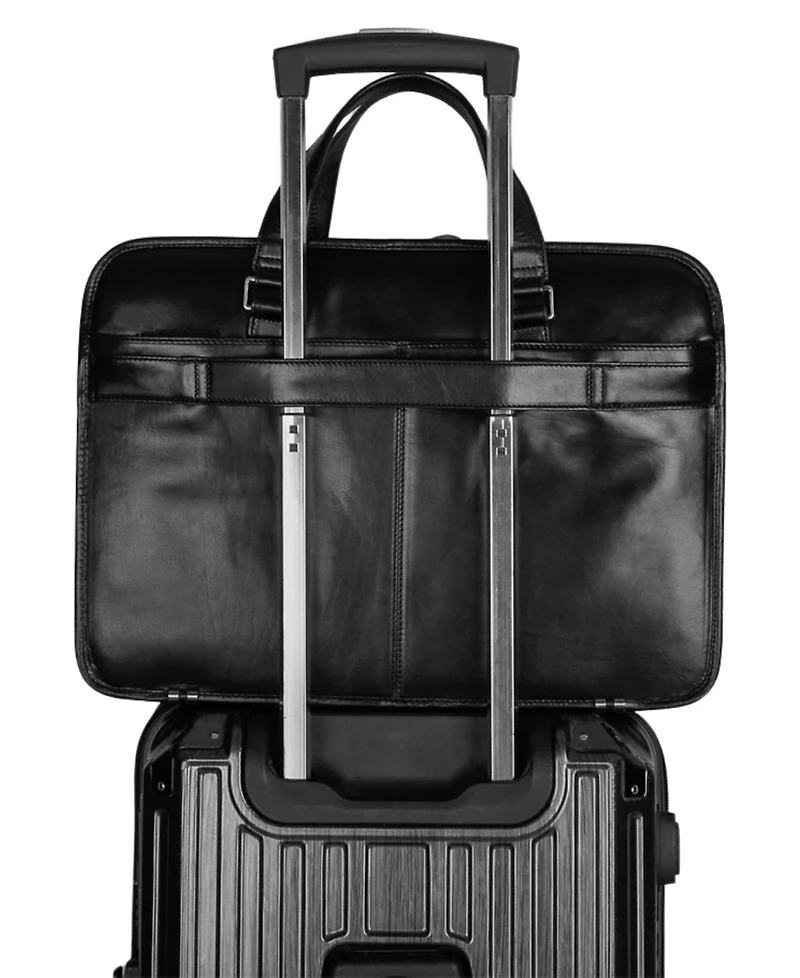 Mancini Men's Laptop Briefcase