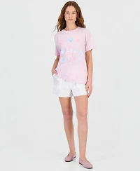 Rebel Veil Juniors' Embellished Graphic-Print Short-Sleeve T-Shirt