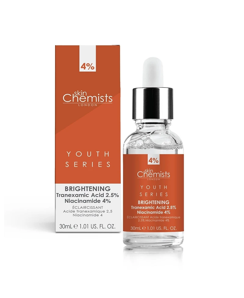 skinChemists Tranexamic Acid 2.5%, Niacinamide 4% Brightening Serum 30ml
