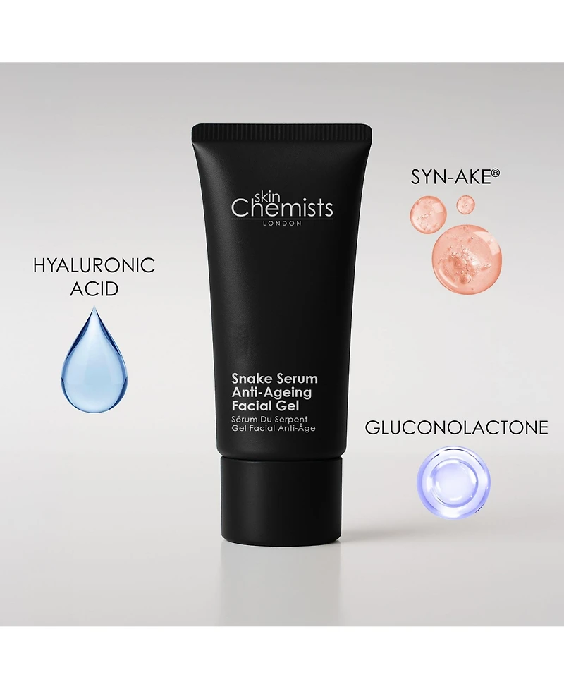 skinChemists Snake Serum Anti-Aging Facial Gel 30ml