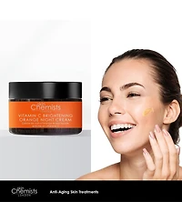 skinChemists Vitamin C Brightening Orange Night Cream 50ml
