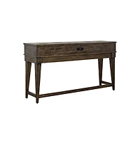 Liberty Furniture Industries, Inc Arrowcreek Console Bar Table in Weathered Stone