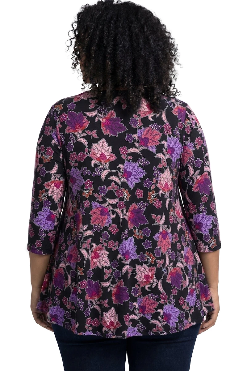 Woman Within Plus Swing Hem Tunic