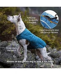 Aronkl Loft Dog Jacket: Insulated, Reversible, Water-Resistant, Reflective