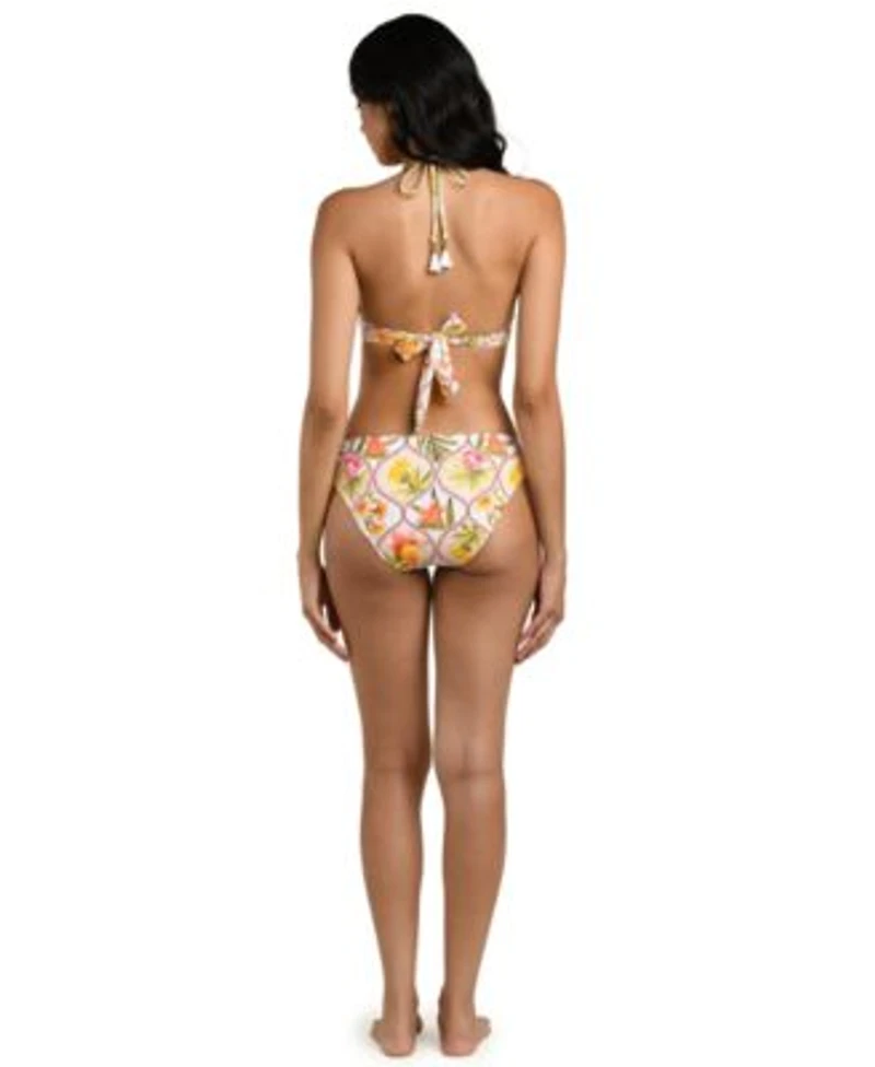 La Blanca Palm Nouveau Banded Halter Bottoms