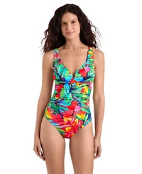 ShapeSolver Women's Monroe Underwired One-Piece Swimsuit