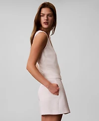 Calvin Klein Women's Blend High-Waisted Mini Skort