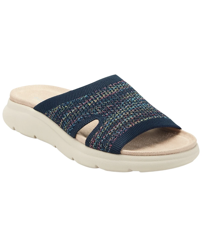 Easy Spirit Women's Amari Sporty Flat Slide Sandals