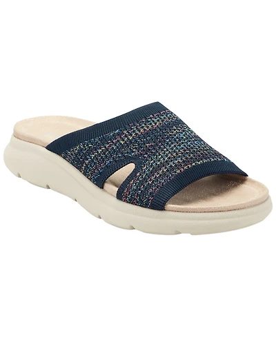 Easy Spirit Women's Amari Sporty Flat Slide Sandals