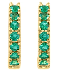 Effy Collection Emerald (1/3 ct. t.w.) Earrings 14k Yellow Gold (Also Available Sapphire)