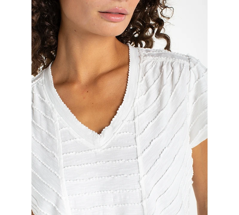 Liverpool Los Angeles Women's V-Neck Top