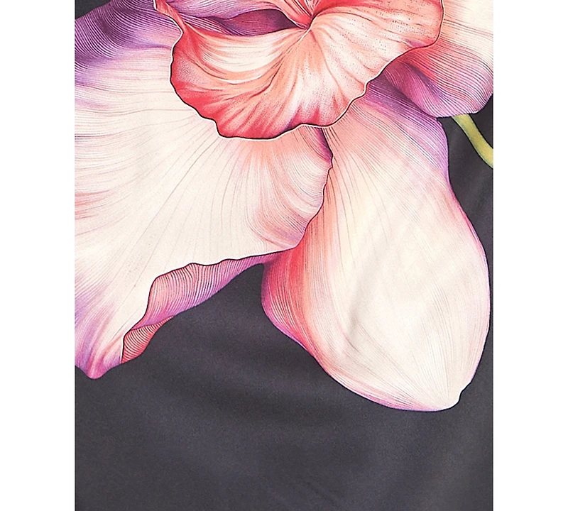 Seni & Cade Juniors' Placement Halter Neck Dress