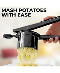 Zulay Kitchen Potato Ricer with 3 Interchangeable Discs