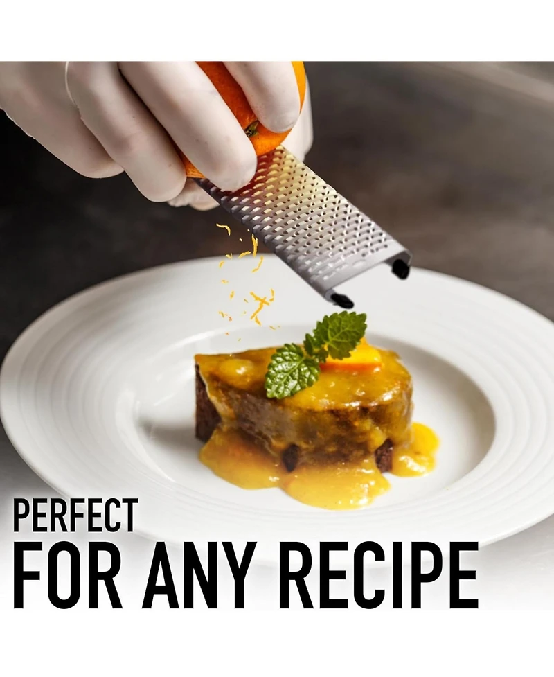 Zulay Kitchen Handheld Stainless Steel Cheese Grater & Zester