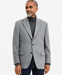 Michael Kors Men's Classic-Fit Wool & Silk Blend Luxury Sport Coat