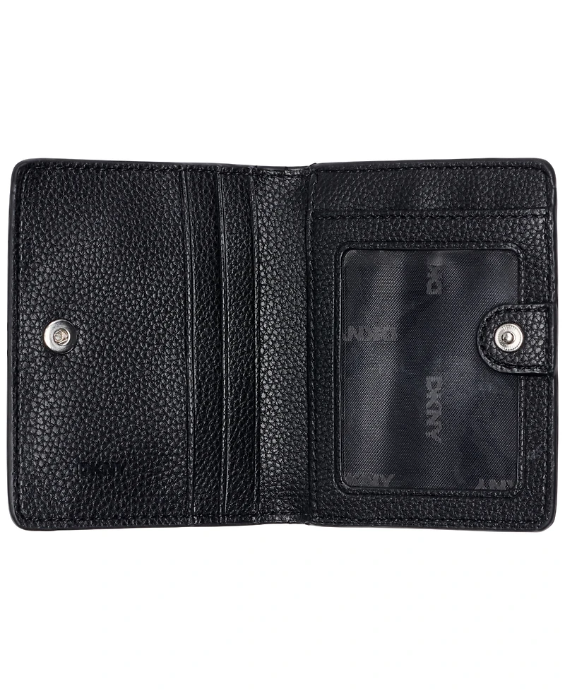 Dkny Boxed Lilah Snap Closure Mini Bifold Card Case