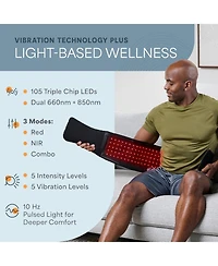 LifePro Red Light Therapy Belt – Near Infrared & Red Light for Muscle Relaxation, Inflammation & Circulation