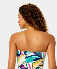 Anne Cole Women's Twist-Front Bandeau Strapless Tankini Top