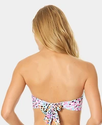 Anne Cole Women's Liz Twist Bandeau Neck Swim Bikini Top