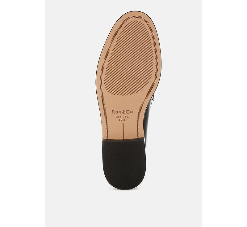 Yelena Real Leather Tassel Loafers