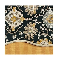 Rlf Home Centennial Glory Window Treatment Premium Quality Valance 3" Rod Pocket