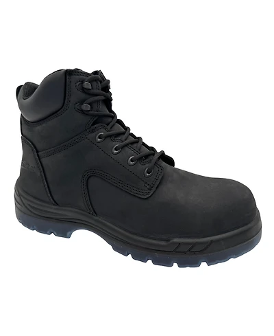 AdTec Men's Waterproof Composite Toe Work Boot with PolyFlex Outsole & Slip Resistance