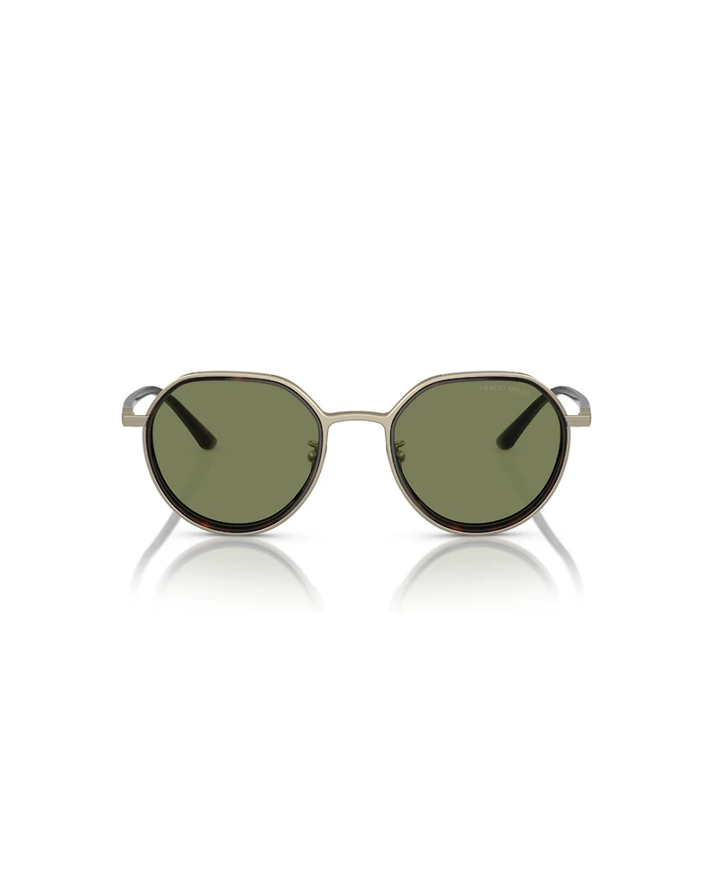 Giorgio Armani Men's Round Sunglasses, AR6144