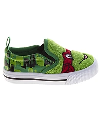 Nickelodeon Big Boys Teenage Mutant Ninja Turtles Slip-On Canvas Shoes