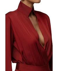 Jluxlabel Women's Visionary Pleated Tops & Tees