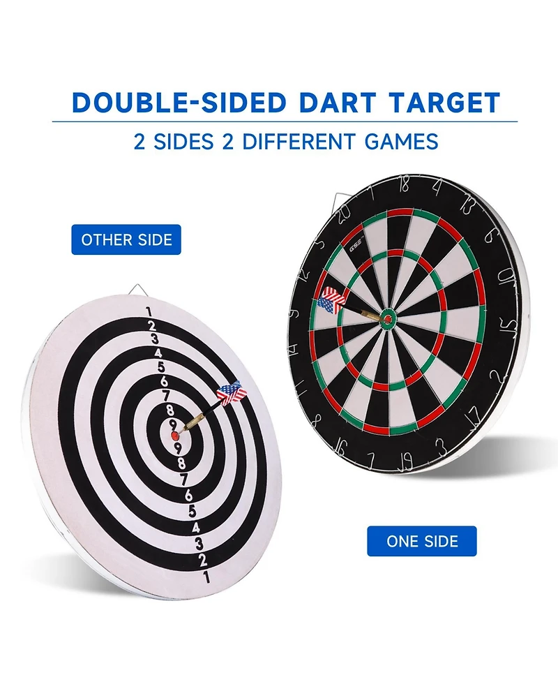 Gse Games & Sports Expert Tournament Bristle Dartboard Set