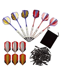 Gse Games & Sports Expert 18 Grams Chrome Soft Tip Darts(6-Pack) - Professional