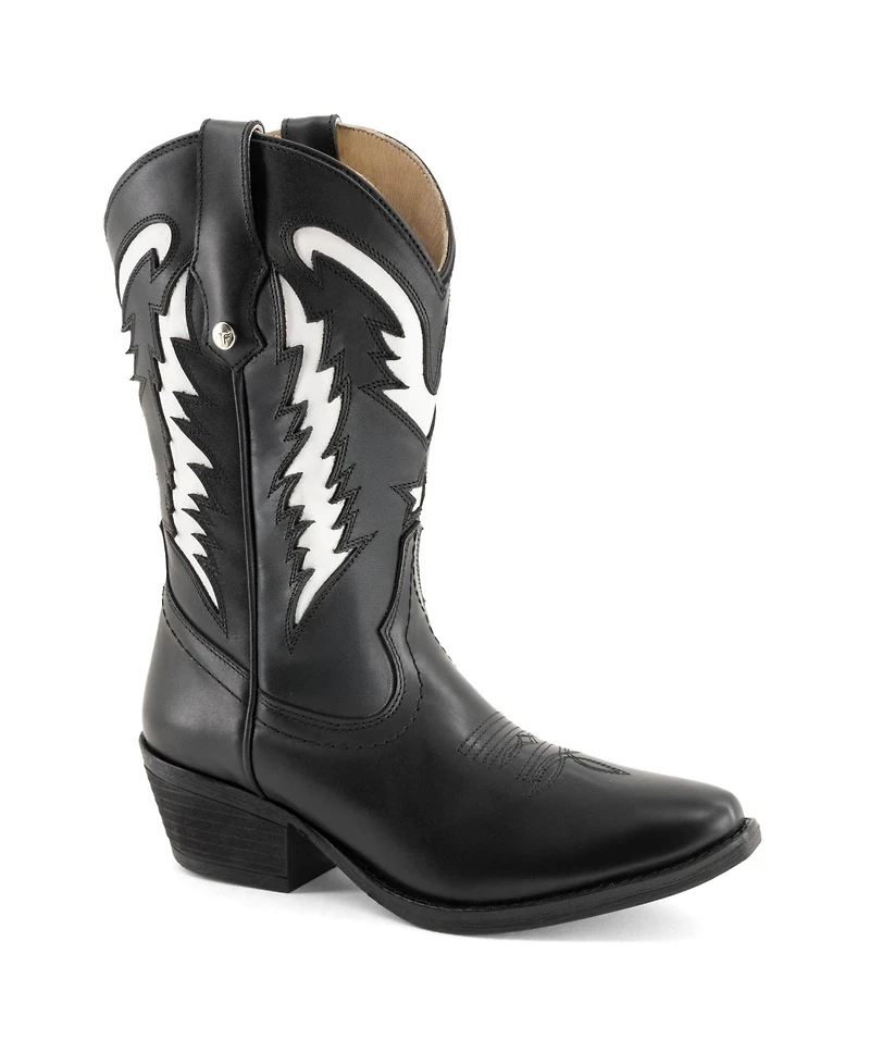 Forastero Women's Leather Boots Western Style