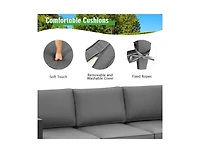 Slickblue Outdoor 4-Piece Patio Furniture Set for Backyard or Poolside