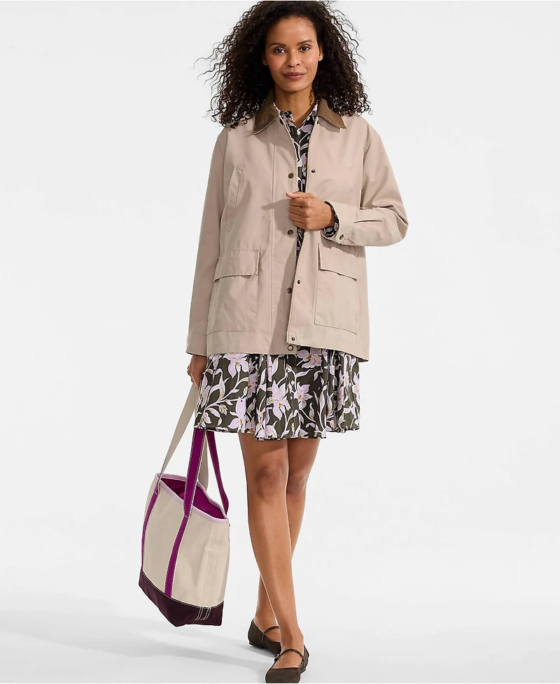 Lands' End Women's Waxed Barn Jacket