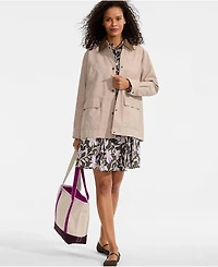 Lands' End Women's Waxed Barn Jacket