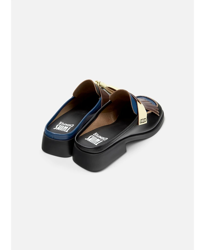 Camper Women's Donna Twins Leather Clog